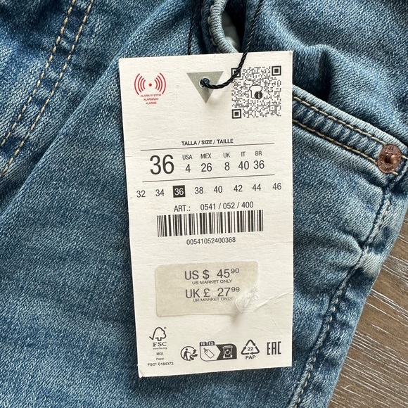 Zara womens Light Blue Skinny Jeans - Picture 5 of 6